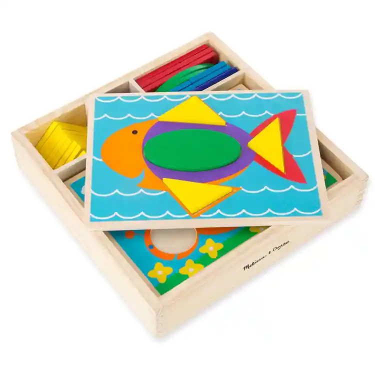 Melissa & Doug® Beginner Pattern Blocks