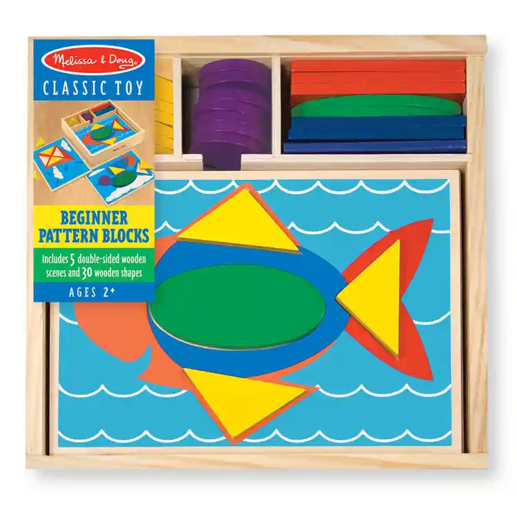 Melissa & Doug® Beginner Pattern Blocks