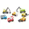 Melissa & Doug Wooden Construction Site Vehicles