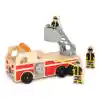 Melissa & Doug Wooden Fire Truck