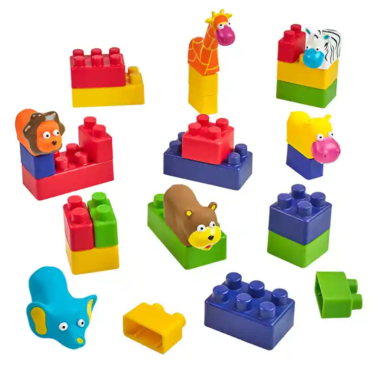 Mini EduAnimals & Block Set