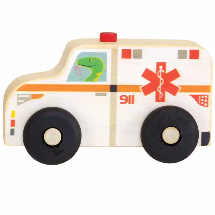 Mini Wooden  Vehicles - Set 1