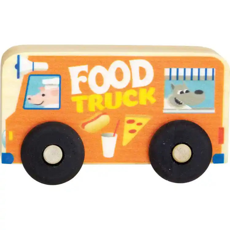 Mini Wooden Vehicles - Set 2