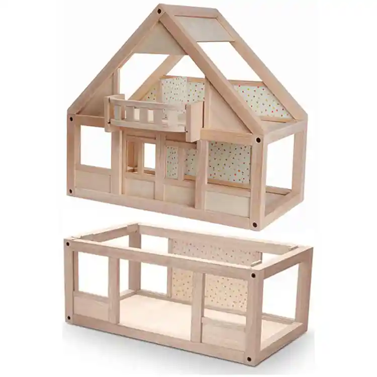 My First Dollhouse & Furniture Set