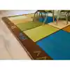 Nature's Colors Seating Classroom Rug