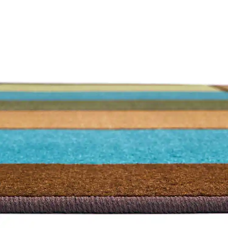 Nature's Colors Seating Classroom Rug