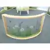 Nature View Curved Divider Panel