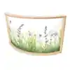 Nature View Curved Divider Panel