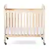 Next Generation Serenity® Crib - Natural, 1 Clear & 1 Mirror End Panel