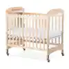 Next Generation Serenity® Crib - Natural, 1 Clear & 1 Mirror End Panel