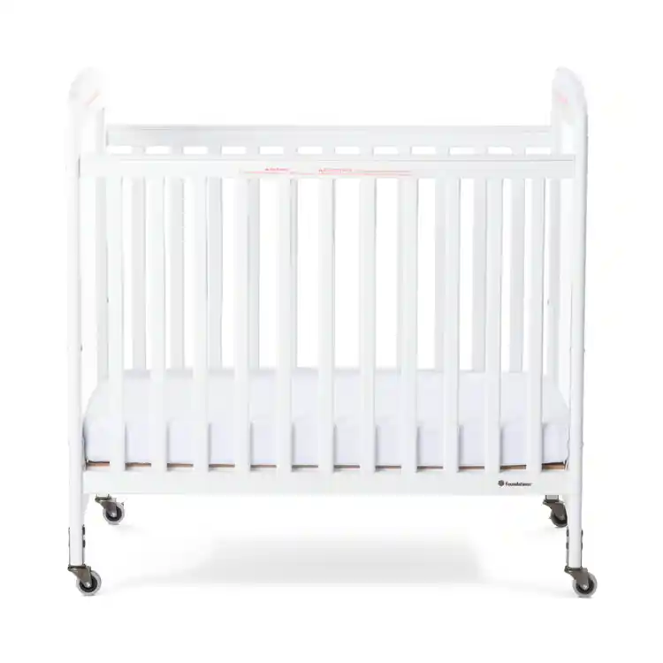 Next Generation Serenity® Crib - White, 2 Clear End Panels