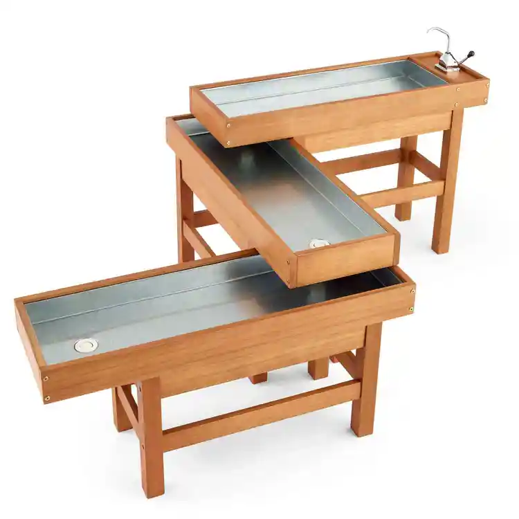 Outdoor Water and Sand Table with Pump