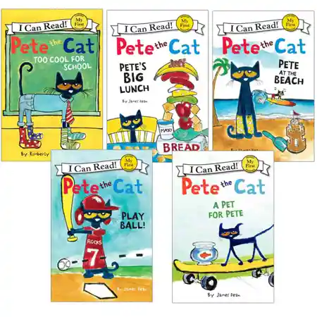 Pete the Cat's Super Cool Reading Collection