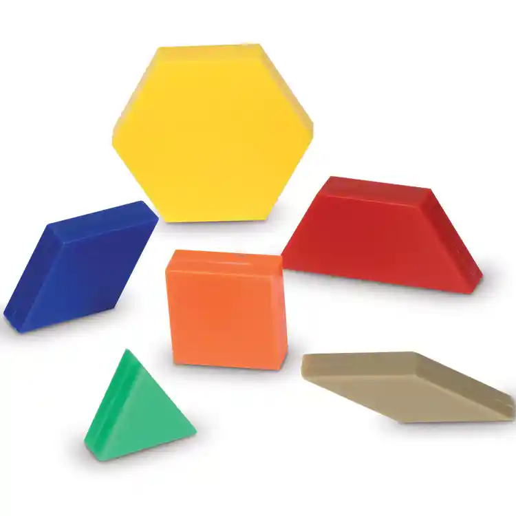 Plastic Pattern Blocks