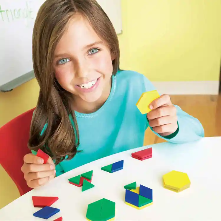 Plastic Pattern Blocks