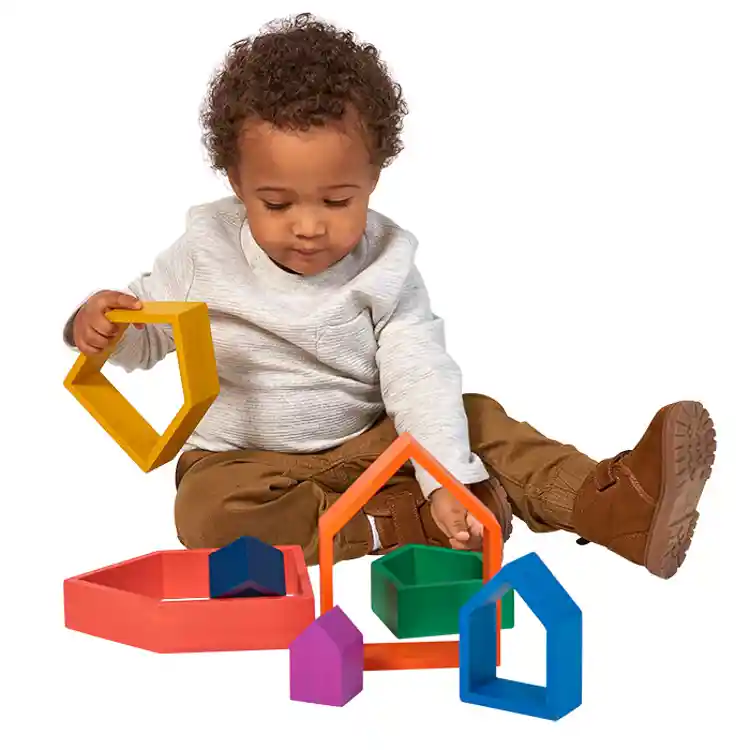 Rainbow Nesting Houses