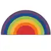 Rainbow Rows Classroom Rug