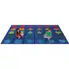 Simple Shapes Seating Classroom Rug