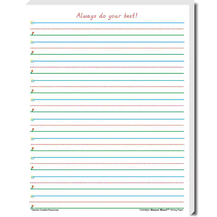 Smart Start 1-2 Writing Paper