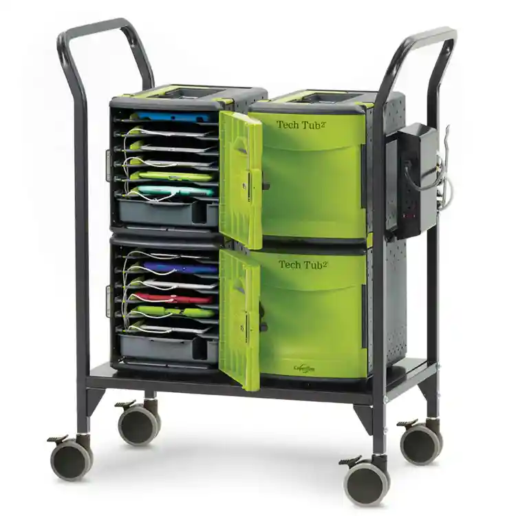 Tech Tub2® Modular Cart for iPads