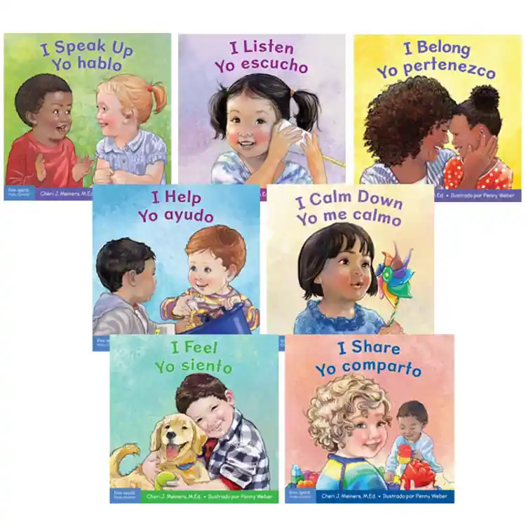 Toddler Social Skills Bilingual Board Book Set