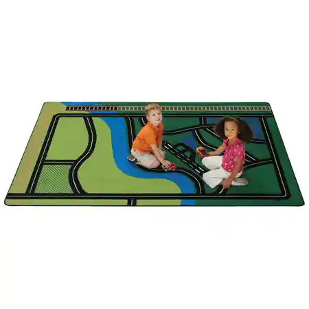 Transportation Fun Classroom Rug