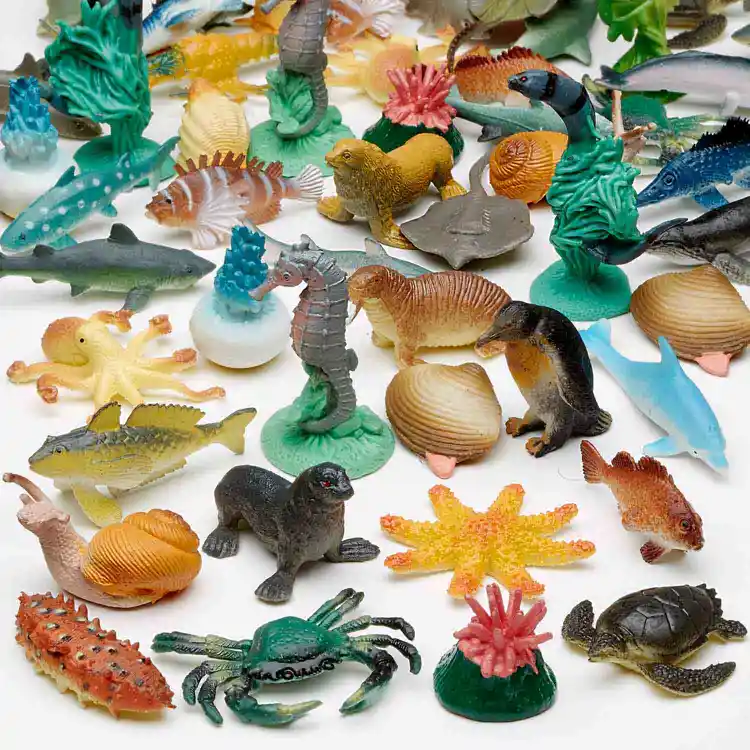 Under The Sea Creatures, 90 Pcs