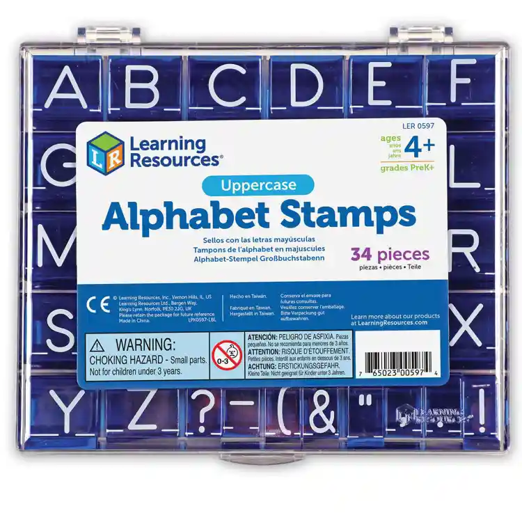Uppercase Alphabet Stamps