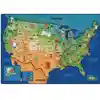USA Learn & Play Classroom Rug
