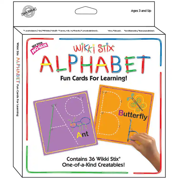 Wikki Stix Alphabet Cards